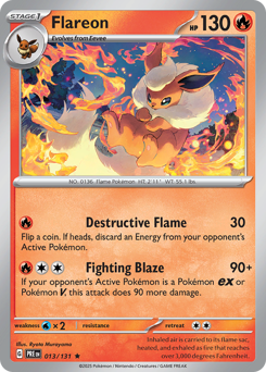 Flareon — Prismatic Evolutions 013