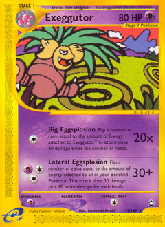 Exeggutor — Aquapolis 013