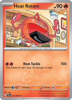 Heat Rotom — Paldean Fates 013