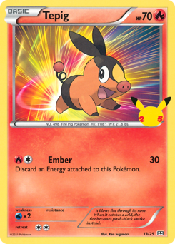 Tepig — McDonald's Collection 2021 013