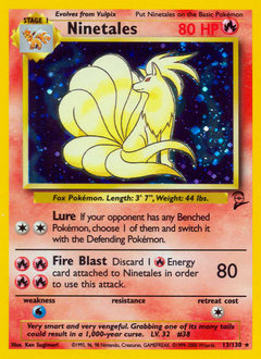Ninetales — Base Set 2 013