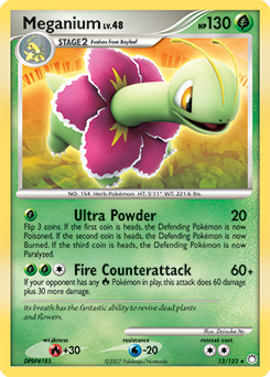 Meganium — Mysterious Treasures 013