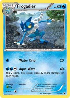 Frogadier — Kalos Starter Set 013