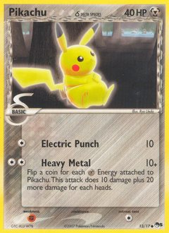 Pikachu δ — POP Series 5 013
