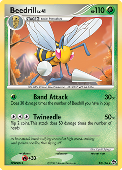 Beedrill — Great Encounters 013