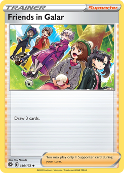 Friends in Galar — Brilliant Stars 140