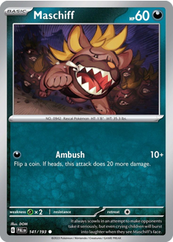 Maschiff — Paldea Evolved 141
