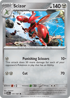 Scizor — Obsidian Flames 141