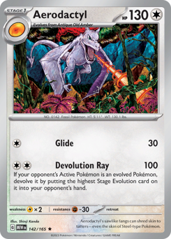 Aerodactyl — 151 142