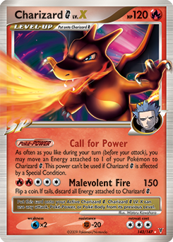 Charizard G LV.X — Supreme Victors 143