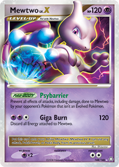Mewtwo LV.X — Legends Awakened 144