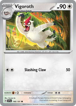 Vigoroth — Surging Sparks 146