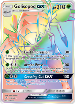 Golisopod-GX — Burning Shadows 148
