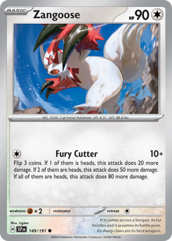 Zangoose — Surging Sparks 149