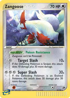 Zangoose — Sandstorm 014