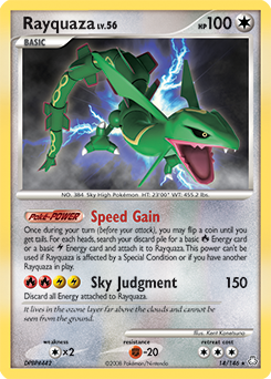 Rayquaza — Legends Awakened 014