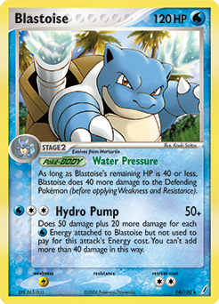 Blastoise — Crystal Guardians 014