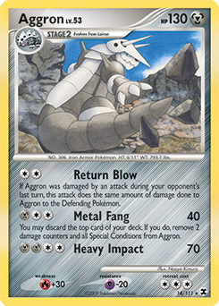 Aggron — Rising Rivals 014