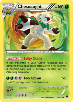 Chesnaught — XY 014