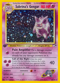 Sabrina's Gengar — Gym Heroes 014