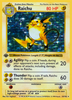 Raichu — Base 014