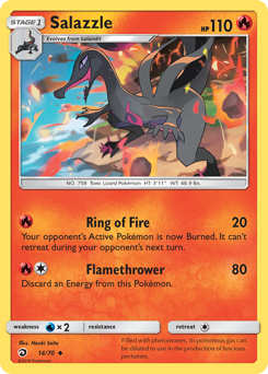 Salazzle — Dragon Majesty 014