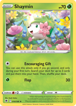 Shaymin — Astral Radiance 014