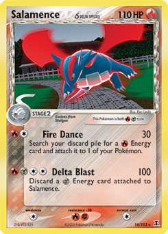 Salamence δ — Delta Species 014