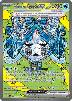 Wellspring Mask Ogerpon ex — Prismatic Evolutions 152