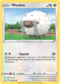 Wooloo — Sword & Shield 152