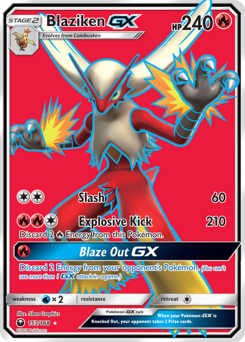 Blaziken-GX — Celestial Storm 153