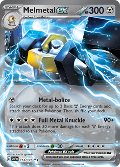 Melmetal ex — Obsidian Flames 153