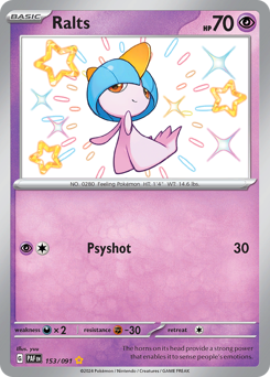 Ralts — Paldean Fates 153