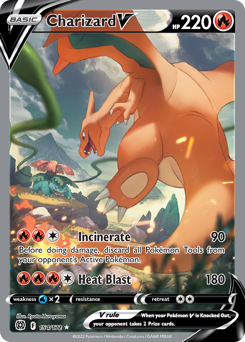 Charizard V — Brilliant Stars 154