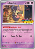 Indeedee — Scarlet & Violet Black Star Promos 154
