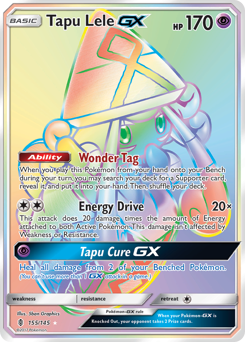Tapu Lele-GX — Guardians Rising 155
