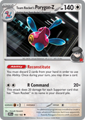 Team Rocket's Porygon-Z — Destined Rivals 155