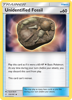Unidentified Fossil — Team Up 155
