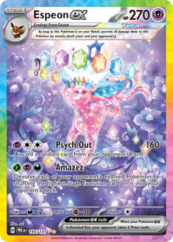 Espeon ex — Prismatic Evolutions 155