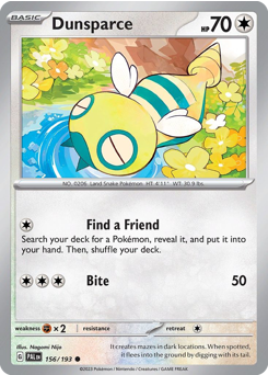 Dunsparce — Paldea Evolved 156