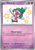 Mime Jr. — Paldean Fates 157