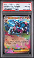 PSA 10 - 2026 POKEMON MEP EN-ME BLACK STAR PROMO #029 MEGA CHARIZARD X ex MEGA CHARIZARD TIN