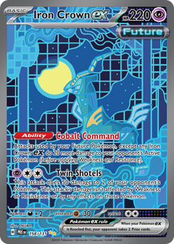 Iron Crown ex — Prismatic Evolutions 158