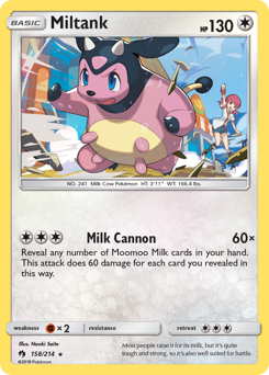 Miltank — Lost Thunder 158