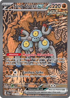 Sandy Shocks ex — Prismatic Evolutions 159