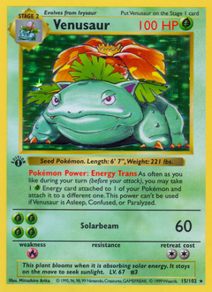 Venusaur — Base 015