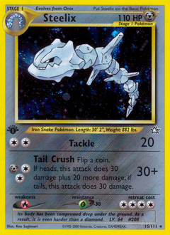 Steelix — Neo Genesis 015