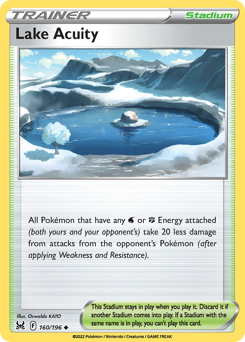 Lake Acuity — Lost Origin 160