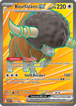 Bouffalant ex — White Flare 162