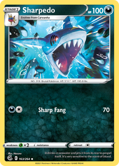 Sharpedo — Fusion Strike 163